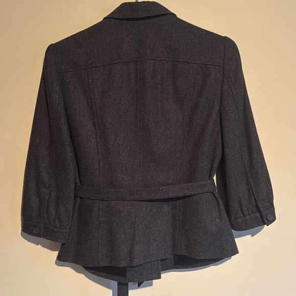 Banana republic wool blazer - Dark Grey - Size 4 - Picture 3 of 6